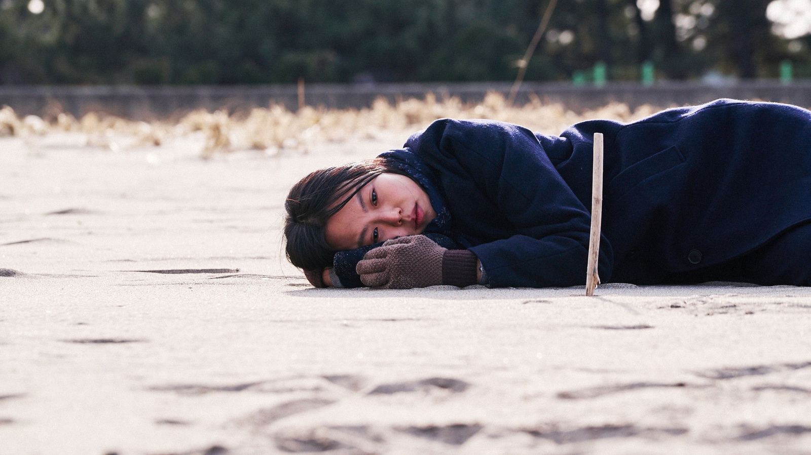 On the Beach at Night Alone (2017)